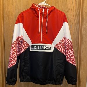 MEMBERS ONLY MENS SIZE M WINDBREAKER JACKET